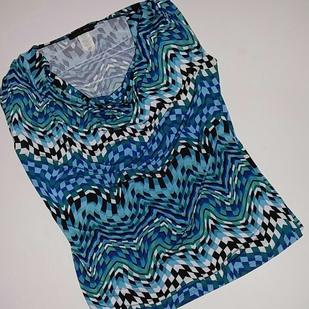 Jennie & Martis Cowl drape Blouse S